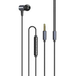 awei L2 3,5mm Stecker In-Ear kabelgebundene Stereo-Ohrhörer mit Mikrofon