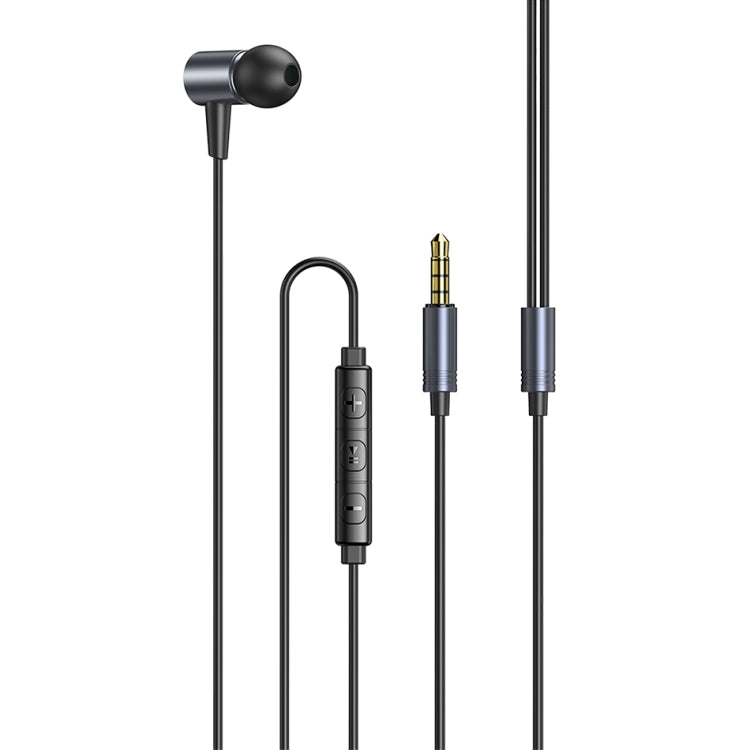 awei L2 3,5mm Stecker In-Ear kabelgebundene Stereo-Ohrhörer mit Mikrofon
