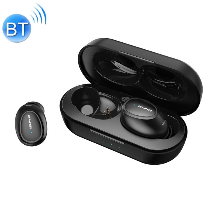 awei T6 TWS Bluetooth V5.0 True Wireless Sport-Kopfhörer mit Ladeetui