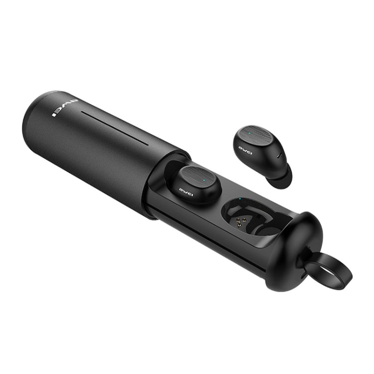 awei T55 TWS Bluetooth V5.0 Ture Wireless Sport-Headset mit tragbarem Ladecase