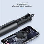 awei T55 TWS Bluetooth V5.0 Ture Wireless Sport-Headset mit tragbarem Ladecase