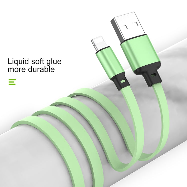 3.5A Flüssigsilikon 3 in 1 USB zu USB-C / Type-C + 8Pin + Micro USB Einziehbares Daten-Sync-Ladekabel