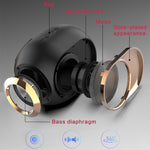 X6 TWS 5W Outdoor wasserdichter kabelloser Bass-Bluetooth-Lautsprecher, unterstützt Freisprechfunktion / USB / AUX / TF-Karte