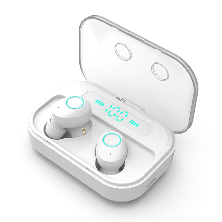 M7 TWS V5.0 Binaurales kabelloses Stereo-Bluetooth-Headset mit Ladeetui und Digitalanzeige