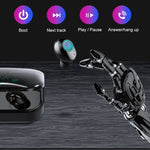 M7 TWS V5.0 Binaurales kabelloses Stereo-Bluetooth-Headset mit Ladeetui und Digitalanzeige