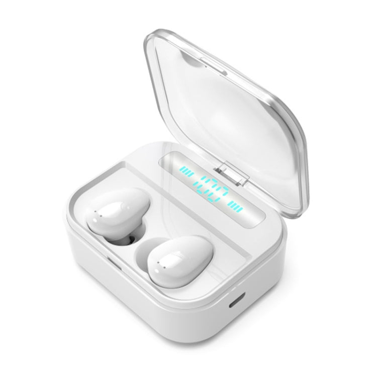 X7 TWS V5.0 Binaurales kabelloses Stereo-Bluetooth-Headset mit Ladeetui und Digitalanzeige