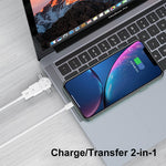 USB 2.0 zu 8-Pin + USB-C / Typ-C + Micro USB OTG Adapter