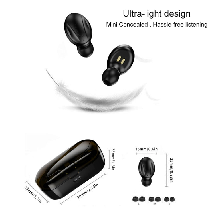 XG13 Bluetooth 5.0 TWS Mini Stereo Kabelloser Bluetooth-Kopfhörer