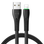 Mcdodo CA-6362 Flying Fish Serie 8 Pin zu USB LED-Kabel, Länge: 1,8m