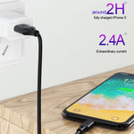 WK WDC-092 3m 2,4A Max Ausgang Volle Geschwindigkeit Pro Serie USB zu 8 Pin Daten-Sync-Ladekabel, 3m 8 Pin