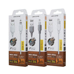 WK WDC-092 3m 2,4A Max Ausgang Volle Geschwindigkeit Pro Serie USB zu 8 Pin Daten-Sync-Ladekabel, 3m 8 Pin