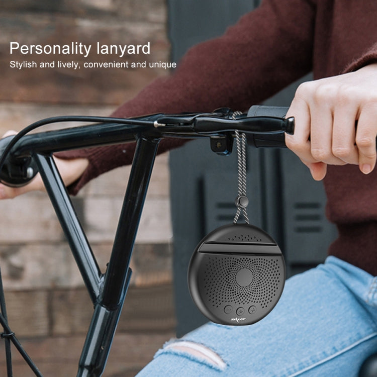 ZEALOT S24 Tragbarer Stereo-Bluetooth-Lautsprecher mit Trageband und mobilem Kartensteckplatzhalter, unterstützt Freisprechen und TF-Karte, S24