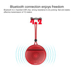 ZEALOT S24 Tragbarer Stereo-Bluetooth-Lautsprecher mit Trageband und mobilem Kartensteckplatzhalter, unterstützt Freisprechen und TF-Karte, S24