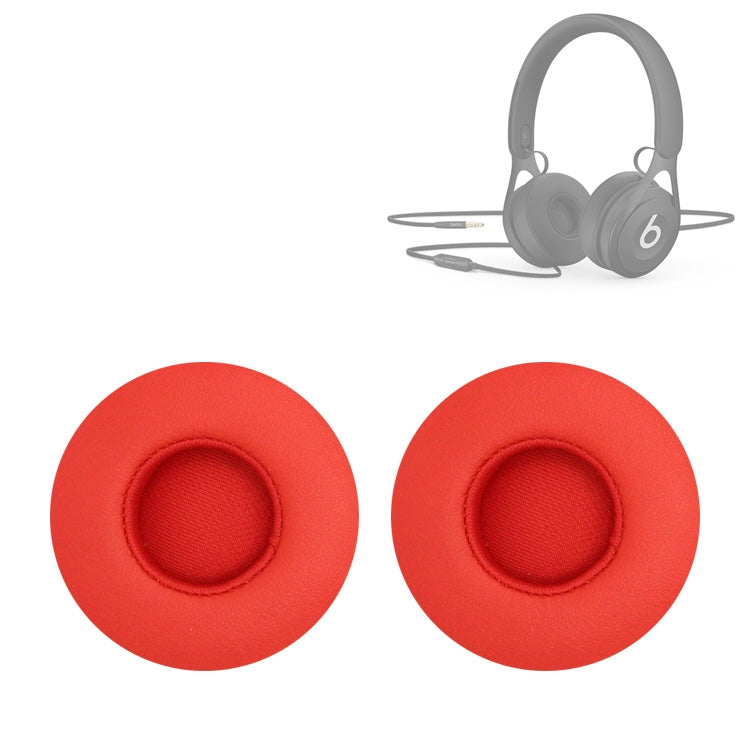 2 Stück Für Beats EP Kabelgebundenes Headset Ohrpolster Schwämme, Blau, Rot, Weiß