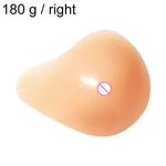 AS1 Spiral Shape Postoperative Rehabilitation Fake Breasts Silikon Breast Pad Nippel Cover 180g/Right, 180g/Right