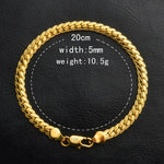 Trendiges Modeschmuckstück: Schlichtes Armband aus 18-karätigem Gelbgold (Gold)