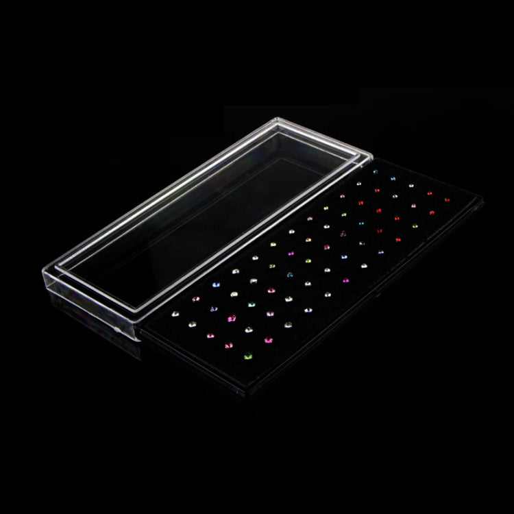 60 STÜCK farbig gemischte diamantförmige Nasenstecker aus Edelstahl, L-förmiges Piercing-Schmuck, Stiftlänge: 7 mm, Stiftdurchmesser: 0,6 mm (Farbe), Farbe (60 STÜCK), Weiß (60 STÜCK)
