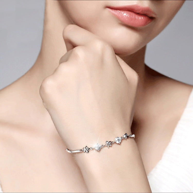 Einfaches süßes Frangipani Fünfblättriges Blumenarmband Blumen-Paararmband