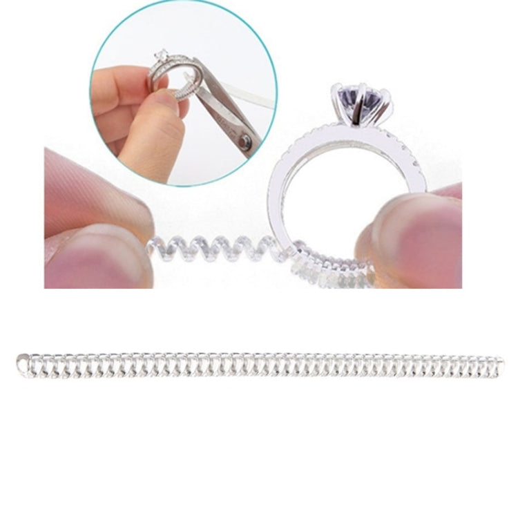 5mm 10cm Ringgrößen-Verkleinerer Verstellwerkzeug Ring Spirale Versteller für Männer, 5mm