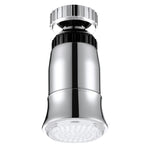 SDF2-B5 1 LED Temperature Sensor RGB LED Faucet Light Water Glow Shower, Size: 78 x 30mm, Interface: 22mm (Silver), SDF2-B5