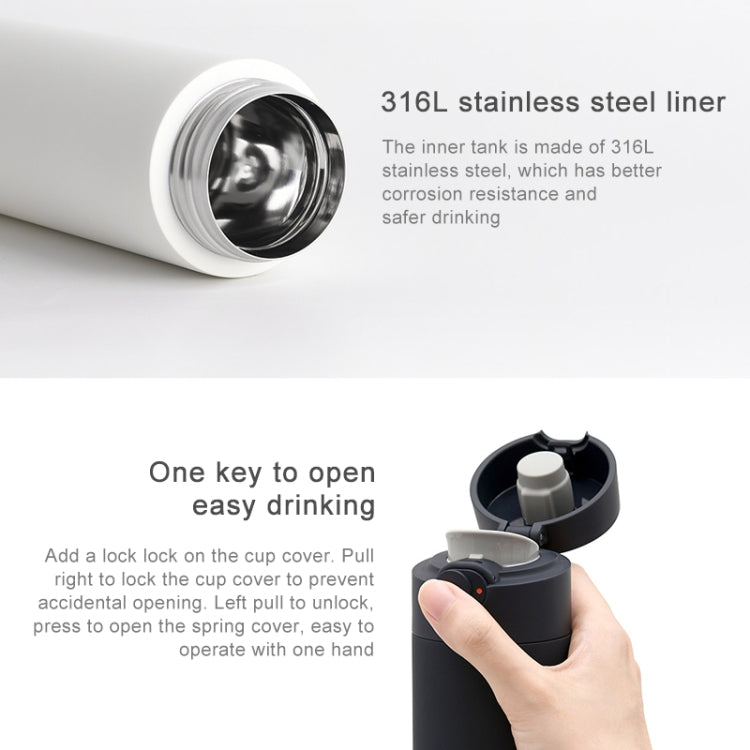 Original Xiaomi Mijia 480ML Isolier-Vakuum-Thermotasse Wasserflasche