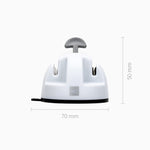 Original Xiaomi Youpin Huohou Küchen Mini Doppelrad-Messerschärfer, Doppelrad-Messerschärfer