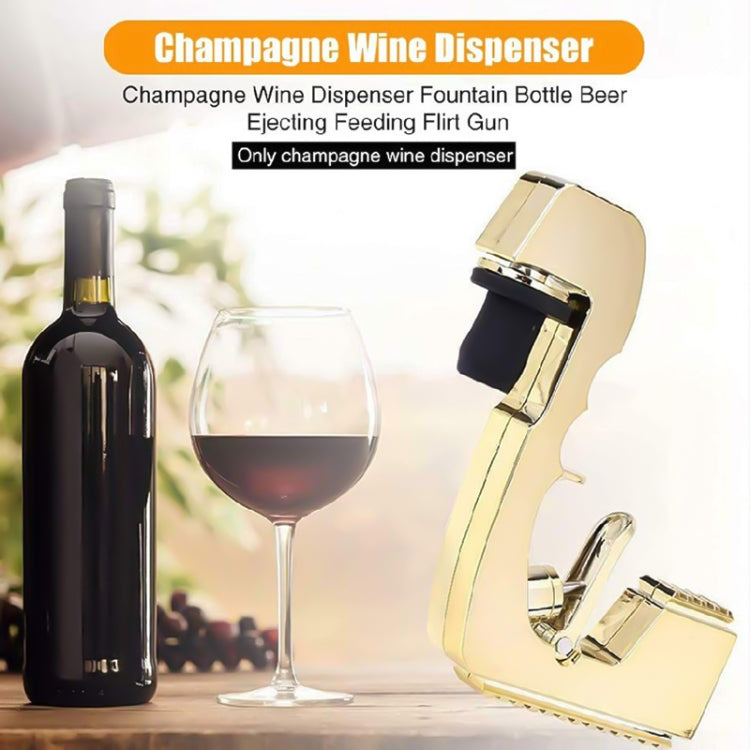 Metallummantelte Schaumkanone Champagnerflasche Spritzpistole Bar-Tool, Metallummantelt