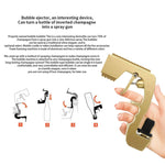 Metallummantelte Schaumkanone Champagnerflasche Spritzpistole Bar-Tool, Metallummantelt