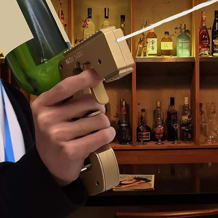 Metallummantelte Schaumkanone Champagnerflasche Spritzpistole Bar-Tool, Metallummantelt