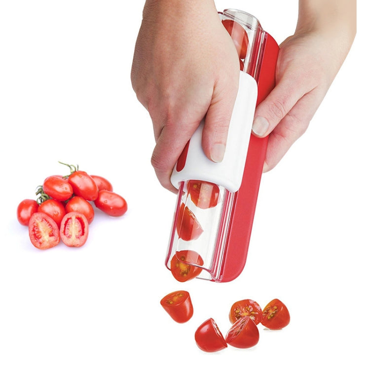 Tomatenschneider Kirschfruchtschneider Küchenhelfer, Tomatenschneider