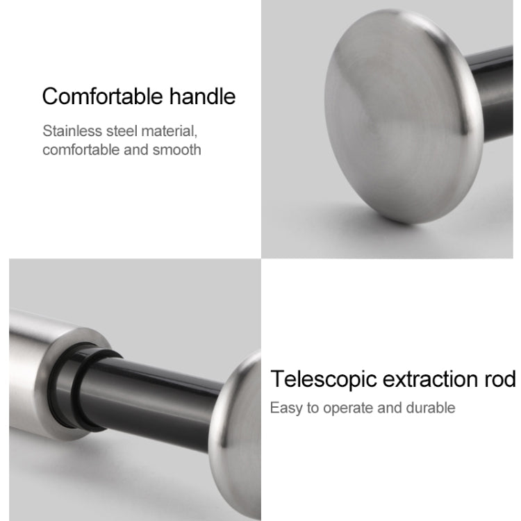 Original Xiaomi Youpin CircleJoy Edelstahl Rotweinverschluss-Set, Stil: 4 Stopfen in einer Pumpe, 4 Stopfen in einer Pumpe