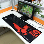Extra großes Dragon Mantis Gaming- und Büro-Tastatur-Mauspad, Größe: 90 cm x 30 cm
