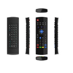 MX3-M Kabellose 2,4-GHz-Fernbedienung mit Tastatur und Mikrofon für Android TV-Boxen/Mini-PCs, Air Mouse mit Mikrofon