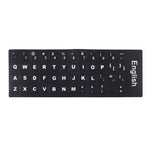 Tastaturfolien-Abdeckung, selbstklebende englische Tastaturaufkleber für Laptop-Notebook-Computer-Tastatur, Englisch