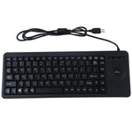 DS-8900 USB-Schnittstelle, spritzwassergeschützt, mit Lasergravur, einteilige kabelgebundene Trackball-Tastatur, Länge: 1,5 m, DS-8900 USB