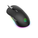 iMICE X6 Kabelgebundene Maus, 6-Tasten, farbenfrohe RGB-Gaming-Maus, X6