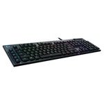 Logitech G813 RGB Mechanische Kabelgebundene Gaming-Tastatur (GL-Linear), Länge: 1,8 m, G813