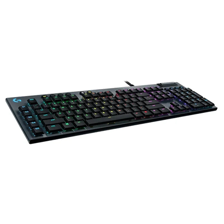 Logitech G813 RGB Mechanische Kabelgebundene Gaming-Tastatur (GL-Linear), Länge: 1,8 m, G813