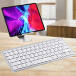 WB-8022 Ultradünne kabellose Bluetooth-Tastatur, deutsche Tasten, deutsche Tasten