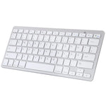 WB-8022 Ultradünne kabellose Bluetooth-Tastatur, deutsche Tasten, deutsche Tasten