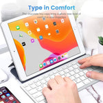 WB-8022 Ultradünne kabellose Bluetooth-Tastatur, deutsche Tasten, deutsche Tasten