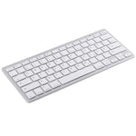 WB-8022 Ultradünne kabellose Bluetooth-Tastatur, deutsche Tasten, deutsche Tasten