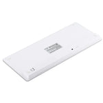 WB-8022 Ultradünne kabellose Bluetooth-Tastatur, deutsche Tasten, deutsche Tasten