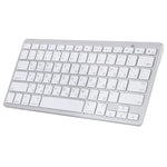 WB-8022 Ultradünne kabellose Bluetooth-Tastatur für iPad, Samsung, Huawei, Xiaomi, Tablet-PCs oder Smartphones, russische Tasten
