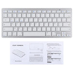 WB-8022 Ultradünne kabellose Bluetooth-Tastatur für iPad, Samsung, Huawei, Xiaomi, Tablet-PCs oder Smartphones, französische Tasten