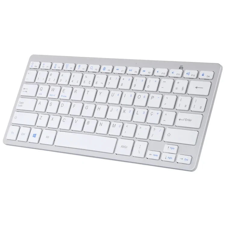 WB-8022 Ultradünne kabellose Bluetooth-Tastatur, portugiesische Tasten, portugiesische Tasten
