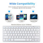 WB-8022 Ultradünne kabellose Bluetooth-Tastatur, portugiesische Tasten, portugiesische Tasten