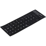 Aufkleber mit deutschem Tastaturlayout zum Erlernen der deutschen Sprache für Laptop-/Desktop-Computertastatur, Deutsch