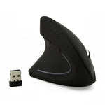 CM0093 Akku-Version 2,4-GHz-Funkmaus mit drei Tasten, optische Vertikalmaus für Linkshänder, Auflösung: 1000 DPI / 1200 DPI / 1600 DPI, Akku-Version