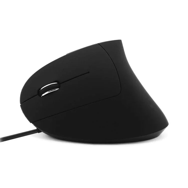 CM0093 Kabelgebundene 2,4-GHz-Vertikalmaus mit drei Tasten für Linkshänder, Auflösung: 1000 DPI / 1200 DPI / 1600 DPI, Kabellänge: 1,7 m